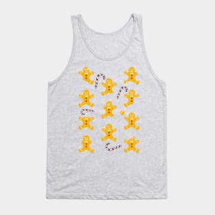 Gingerbread Man Xmas Massacre Tank Top